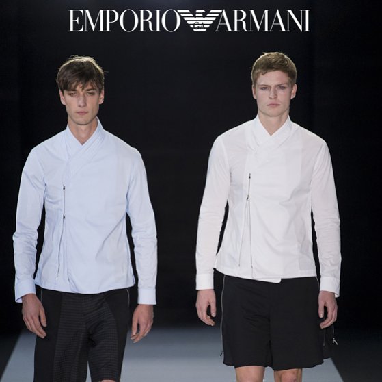 JONAS for Emporio Armani S/S 18