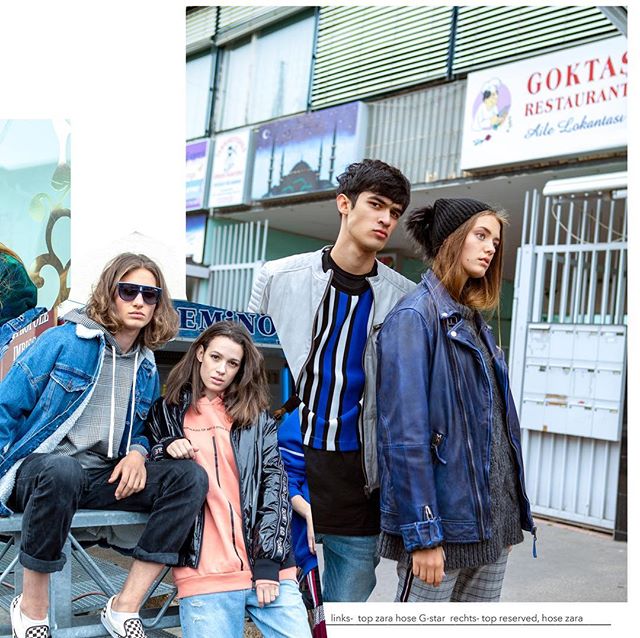 Streetstyle shooting with our new faces! 😎